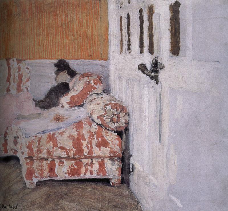 Edouard Vuillard On the sofa Norge oil painting art